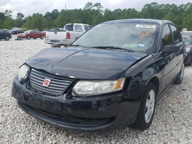 1G8AJ55F87Z113271 - 2007 SATURN ION LEVEL BLACK photo 2