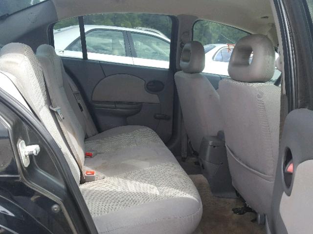 1G8AJ55F87Z113271 - 2007 SATURN ION LEVEL BLACK photo 6