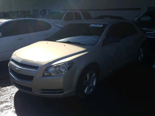 1G1ZG57B89F182380 - 2009 CHEVROLET MALIBU LS თაფლისფერი ფოტო 2