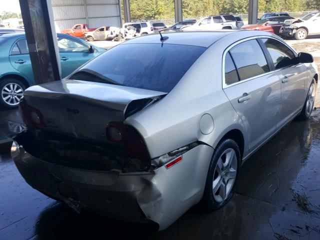 1G1ZG57B89F182380 - 2009 CHEVROLET MALIBU LS თაფლისფერი ფოტო 4