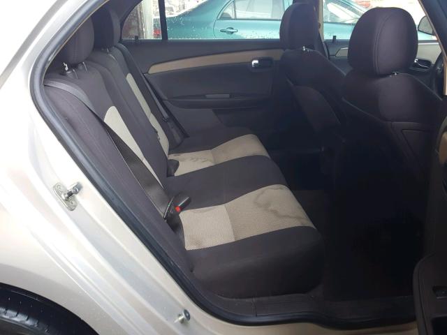 1G1ZG57B89F182380 - 2009 CHEVROLET MALIBU LS თაფლისფერი ფოტო 6