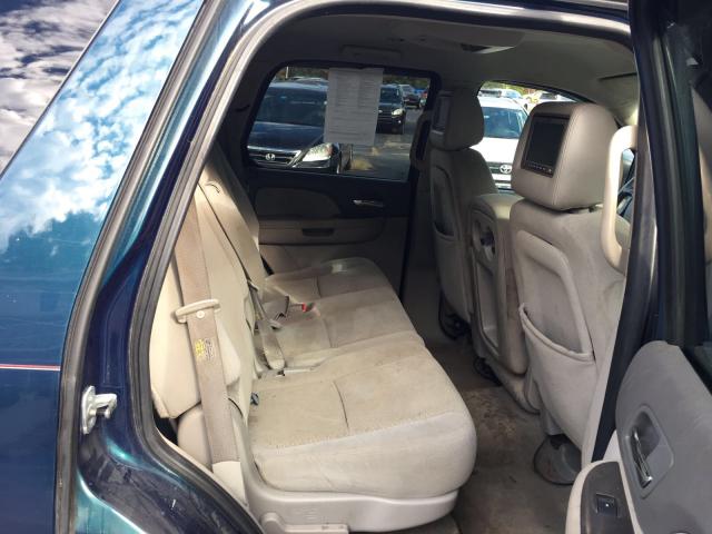 1GNFK13017R139136 - 2007 CHEVROLET TAHOE K150 BLUE photo 6