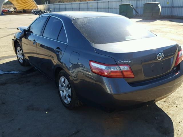 4T1BE46K29U883093 - 2009 TOYOTA CAMRY BASE GRAY photo 3