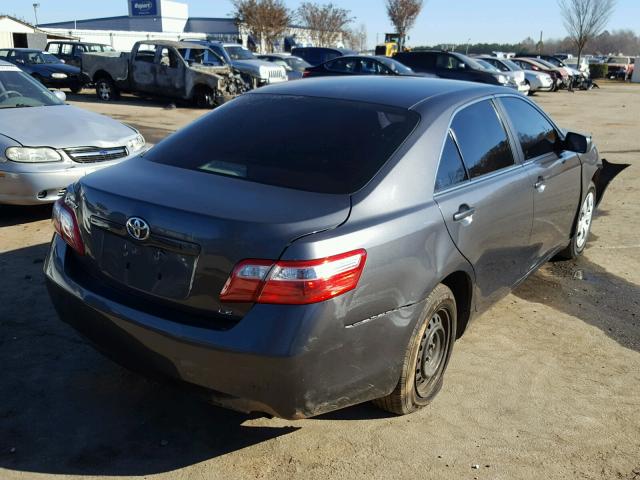 4T1BE46K29U883093 - 2009 TOYOTA CAMRY BASE GRAY photo 4