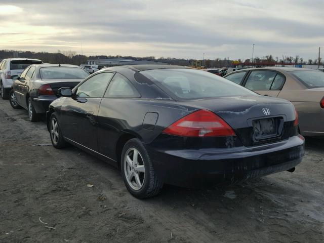 1HGCM72713A016227 - 2003 HONDA ACCORD EX BLACK photo 3