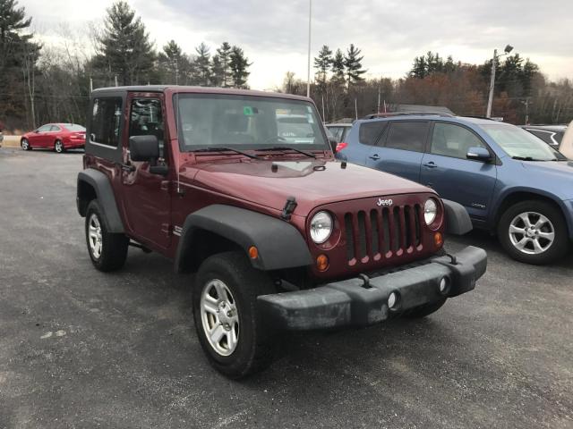 1J4AA2D1XAL112721 - 2010 JEEP WRANGLER S BURGUNDY photo 1