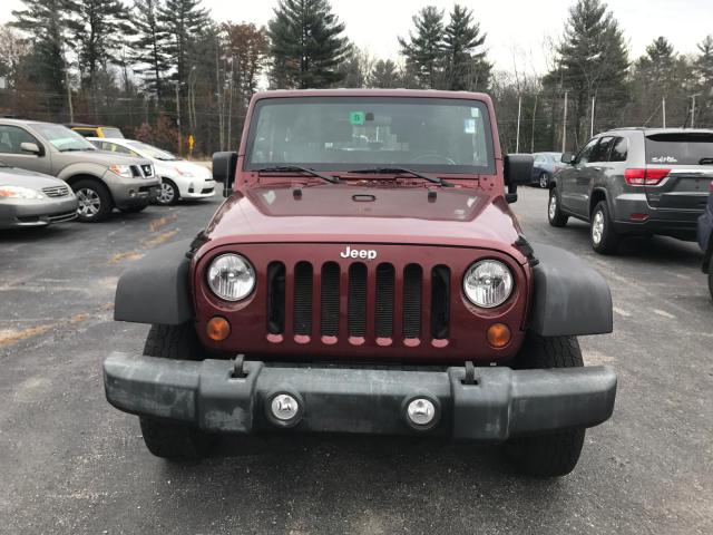 1J4AA2D1XAL112721 - 2010 JEEP WRANGLER S BURGUNDY photo 9