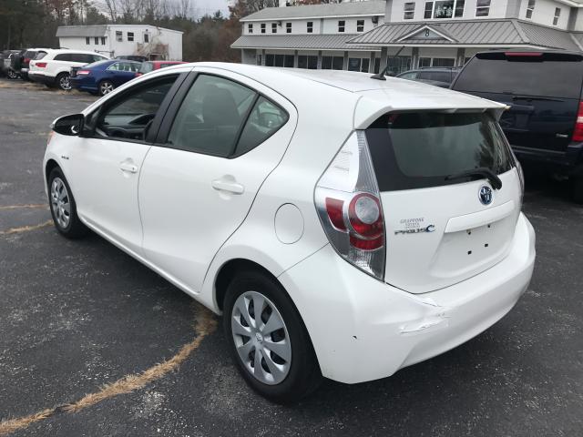 JTDKDTB36D1542290 - 2013 TOYOTA PRIUS C WHITE photo 3