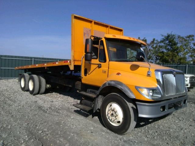 1HTWNAZR16J381110 - 2006 INTERNATIONAL 7000 7500 YELLOW photo 1