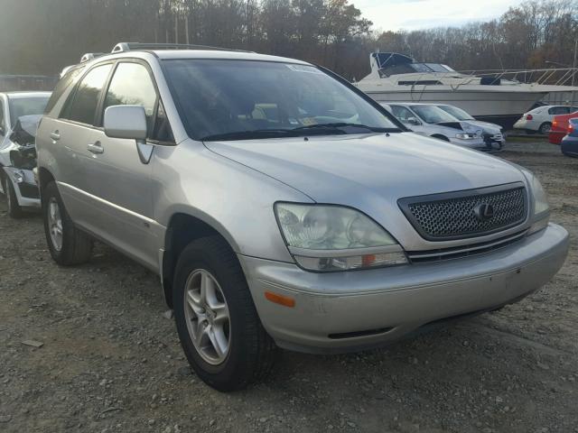 JTJHF10UX10213885 - 2001 LEXUS RX 300 SILVER photo 1