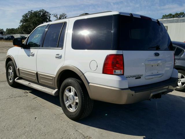 1FMPU18L74LA74698 - 2004 FORD EXPEDITION WHITE photo 3