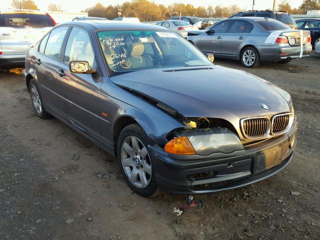 WBAAV33471EE78748 - 2001 BMW 325 I GRAY photo 1