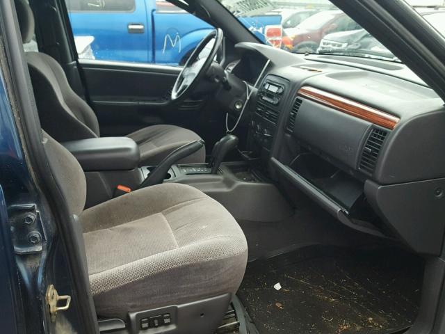 1J4GW58S5XC787613 - 1999 JEEP GRAND CHER BLUE photo 5