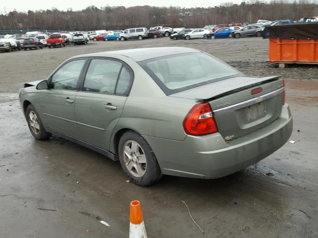 1G1ZT54815F137070 - 2005 CHEVROLET MALIBU LS GREEN photo 3