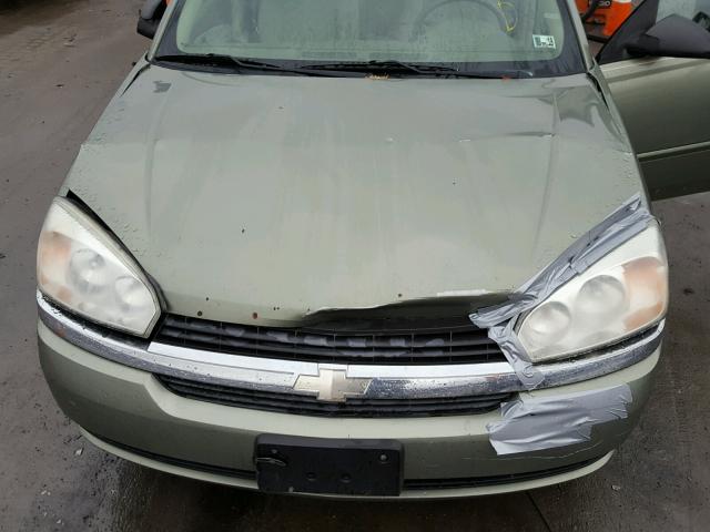 1G1ZT54815F137070 - 2005 CHEVROLET MALIBU LS მწვანე ფოტო 7