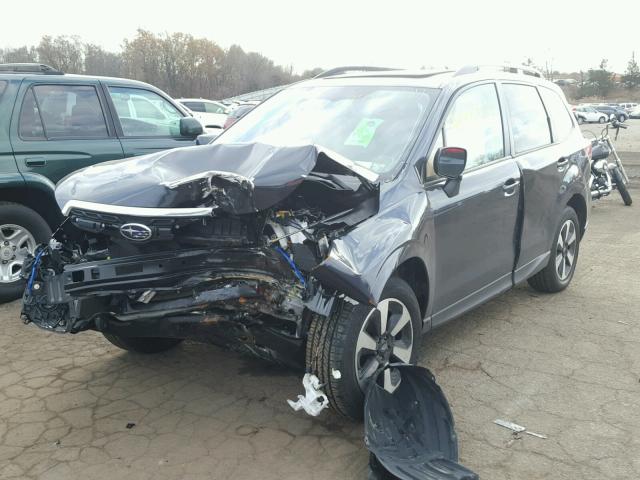 JF2SJAEC4JH409055 - 2018 SUBARU FORESTER 2 BLACK photo 2