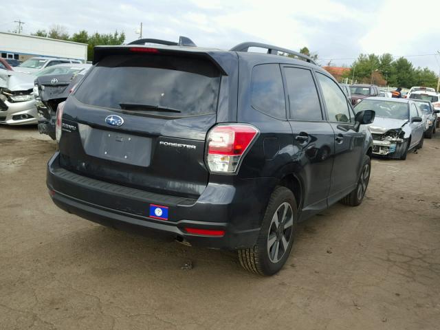 JF2SJAEC4JH409055 - 2018 SUBARU FORESTER 2 BLACK photo 4