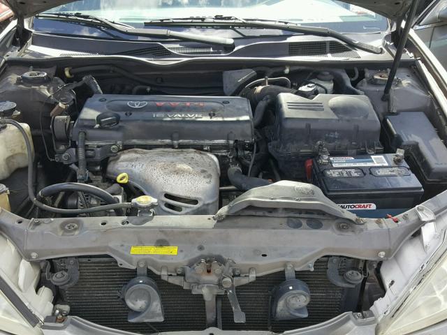 4T1BE32K33U707936 - 2003 TOYOTA CAMRY LE GRAY photo 7