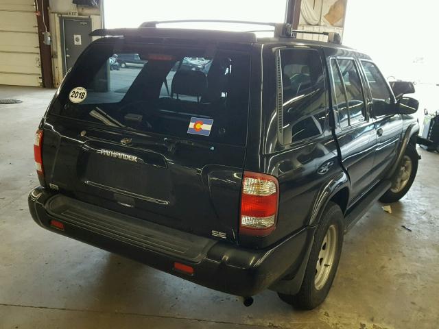 JN8AR07Y3XW366164 - 1999 NISSAN PATHFINDER BLACK photo 4