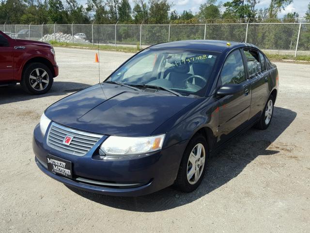 1G8AJ55F57Z158541 - 2007 SATURN ION LEVEL BLUE photo 2