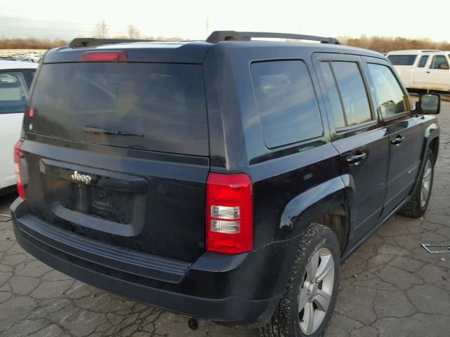 1C4NJPBB7FD107154 - 2015 JEEP PATRIOT SP BLACK photo 4