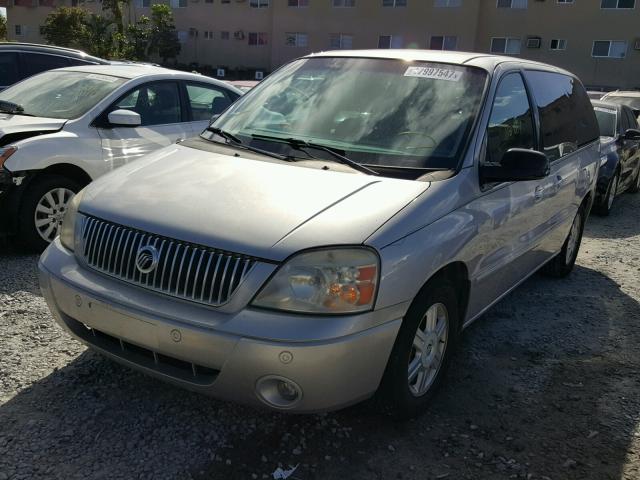 2MRZA20204BJ04393 - 2004 MERCURY MONTEREY GRAY photo 2