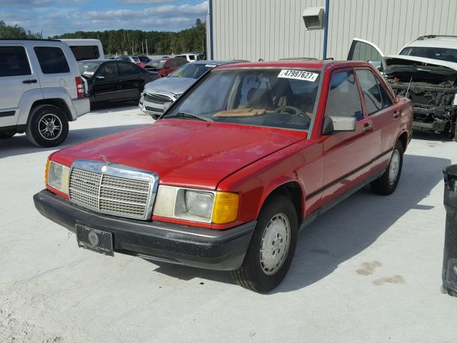 WDBDA24A4EA029501 - 1984 MERCEDES-BENZ 190 E 2.3 RED photo 2