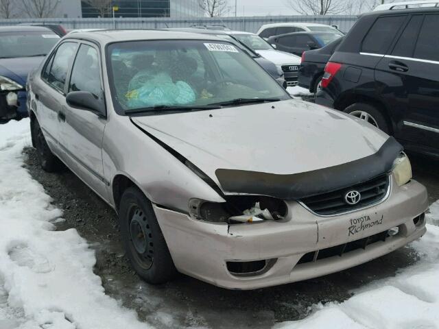 2T1BR12E52C878917 - 2002 TOYOTA COROLLA CE BEIGE photo 1