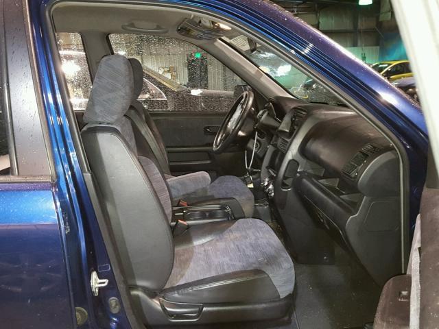 JHLRD78414C039618 - 2004 HONDA CR-V LX BLUE photo 5