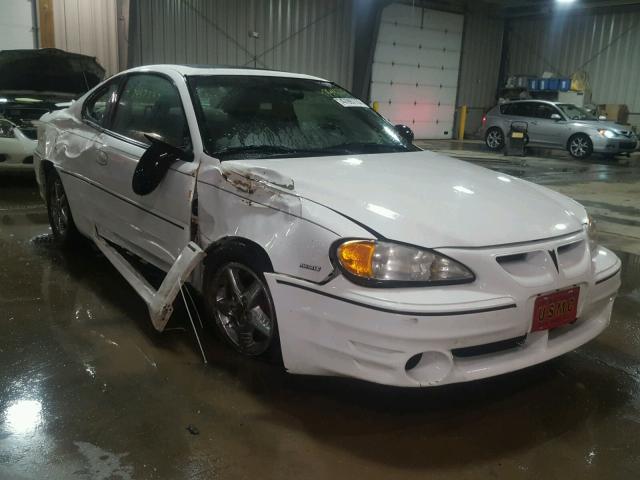 1G2NW12E04C131263 - 2004 PONTIAC GRAND AM G WHITE photo 1