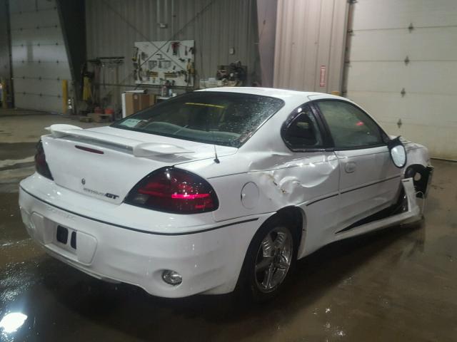 1G2NW12E04C131263 - 2004 PONTIAC GRAND AM G WHITE photo 4