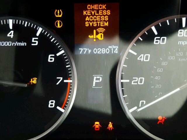 19UDE2F30GA005401 - 2016 ACURA ILX BASE BLACK photo 8