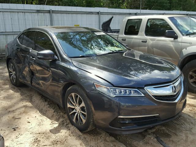 19UUB1F30FA022555 - 2015 ACURA TLX GRAY photo 1