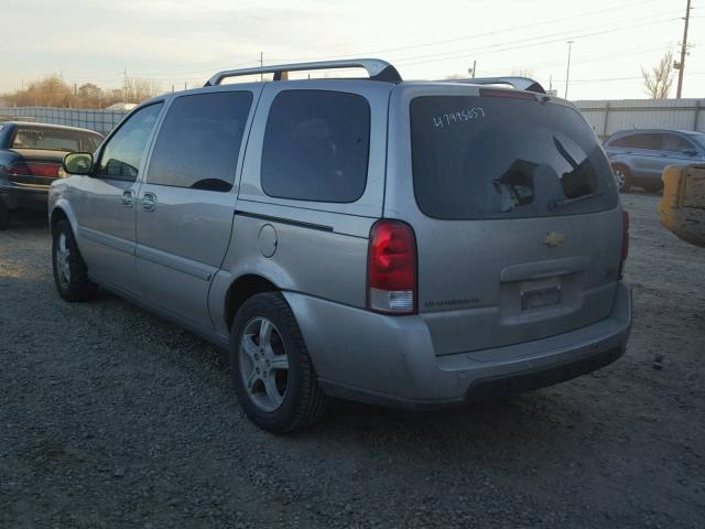 1GNDV33LX5D306768 - 2005 CHEVROLET UPLANDER L SILVER photo 3