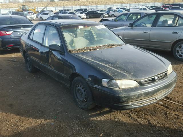 1NXBR12E0XZ162237 - 1999 TOYOTA COROLLA VE BLACK photo 1