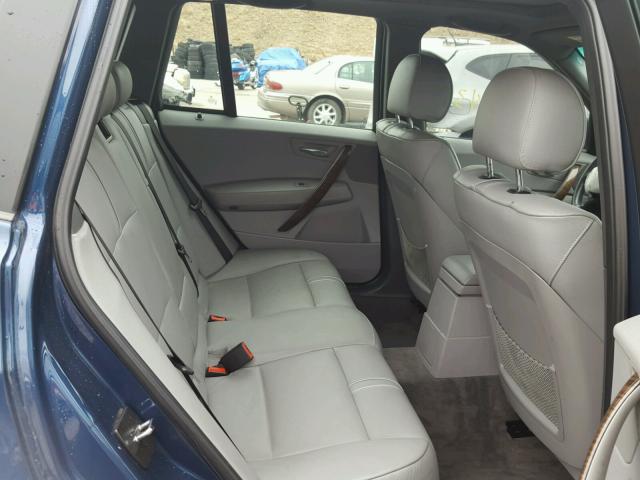 WBXPA934X5WD10214 - 2005 BMW X3 3.0I BLUE photo 6