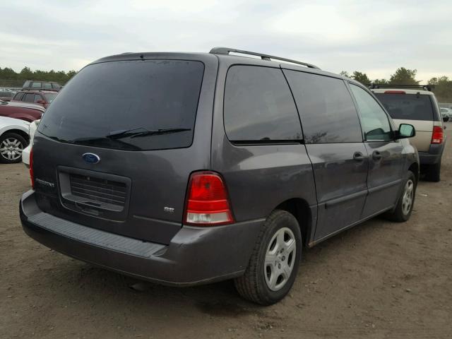 2FMDA51655BA77074 - 2005 FORD FREESTAR S GRAY photo 4