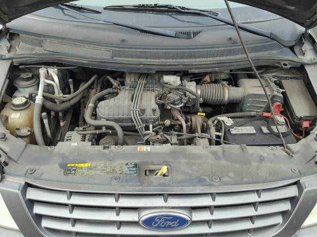 2FMDA51655BA77074 - 2005 FORD FREESTAR S GRAY photo 7