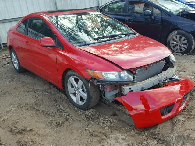2HGFG12827H570040 - 2007 HONDA CIVIC EX 红色 照片 1