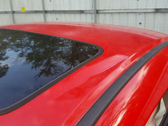 2HGFG12827H570040 - 2007 HONDA CIVIC EX 红色 照片 9