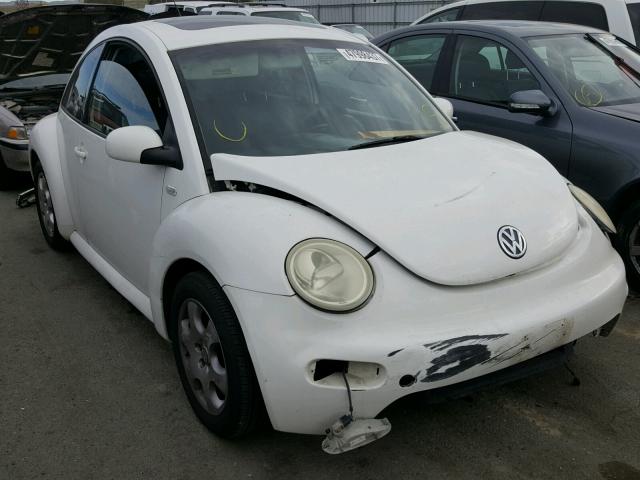 3VWCK21C52M404341 - 2002 VOLKSWAGEN NEW BEETLE WHITE photo 1