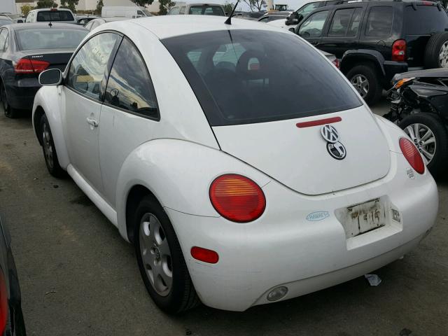 3VWCK21C52M404341 - 2002 VOLKSWAGEN NEW BEETLE თეთრი ფოტო 3