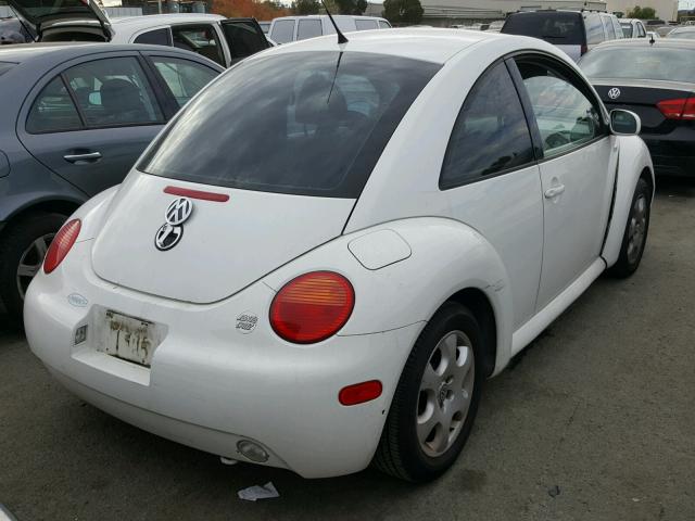 3VWCK21C52M404341 - 2002 VOLKSWAGEN NEW BEETLE თეთრი ფოტო 4