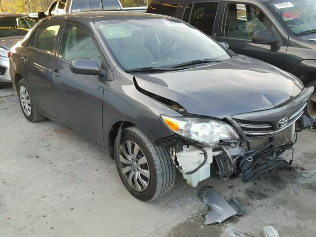 2T1BU4EE3DC945304 - 2013 TOYOTA COROLLA BA GRAY photo 1