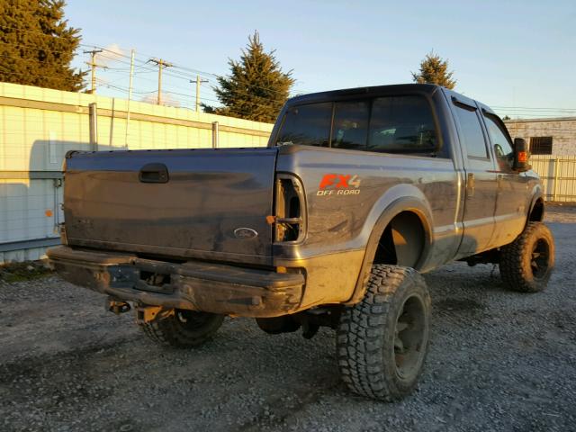 1FTSW31P14EA03227 - 2004 FORD F350 SRW S BLUE photo 4