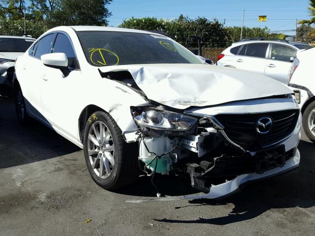 JM1GJ1U62E1144523 - 2014 MAZDA 6 SPORT WHITE photo 1