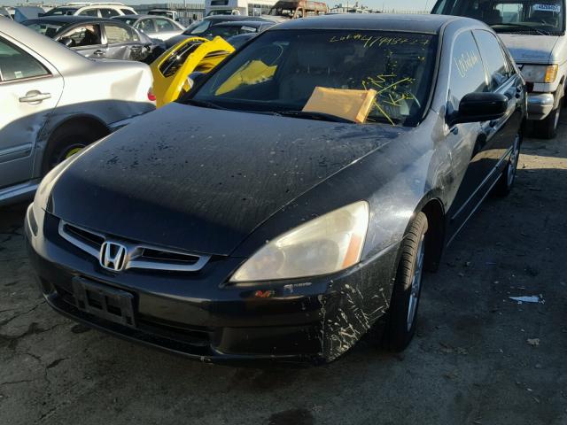 1HGCM66573A071297 - 2003 HONDA ACCORD EX BLACK photo 2