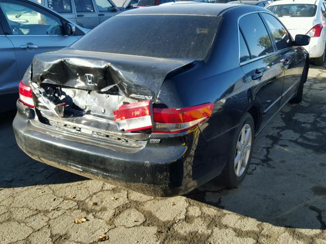 1HGCM66573A071297 - 2003 HONDA ACCORD EX BLACK photo 4