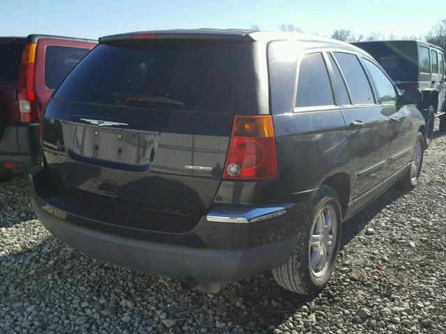 2C8GF68404R314197 - 2004 CHRYSLER PACIFICA BLACK photo 4