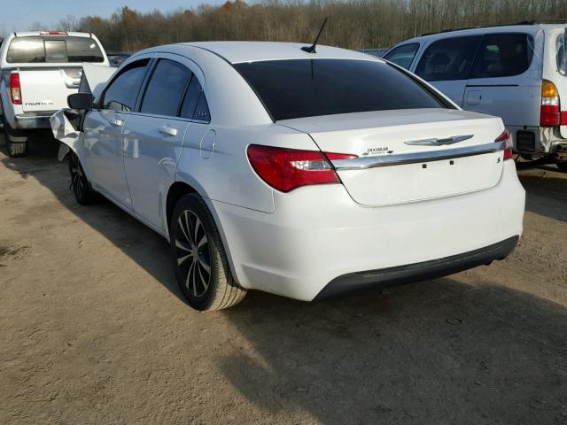 1C3CCBBB9DN618106 - 2013 CHRYSLER 200 TOURIN WHITE photo 3